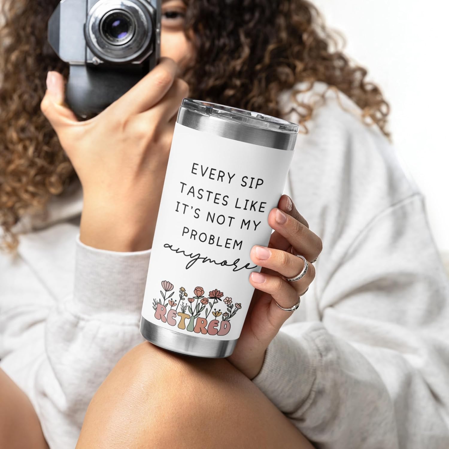 Skiennix 20 Oz Tumbler - Perfect Retirement Gift for Coworkers & Friends | Goodbye & Farewell Design