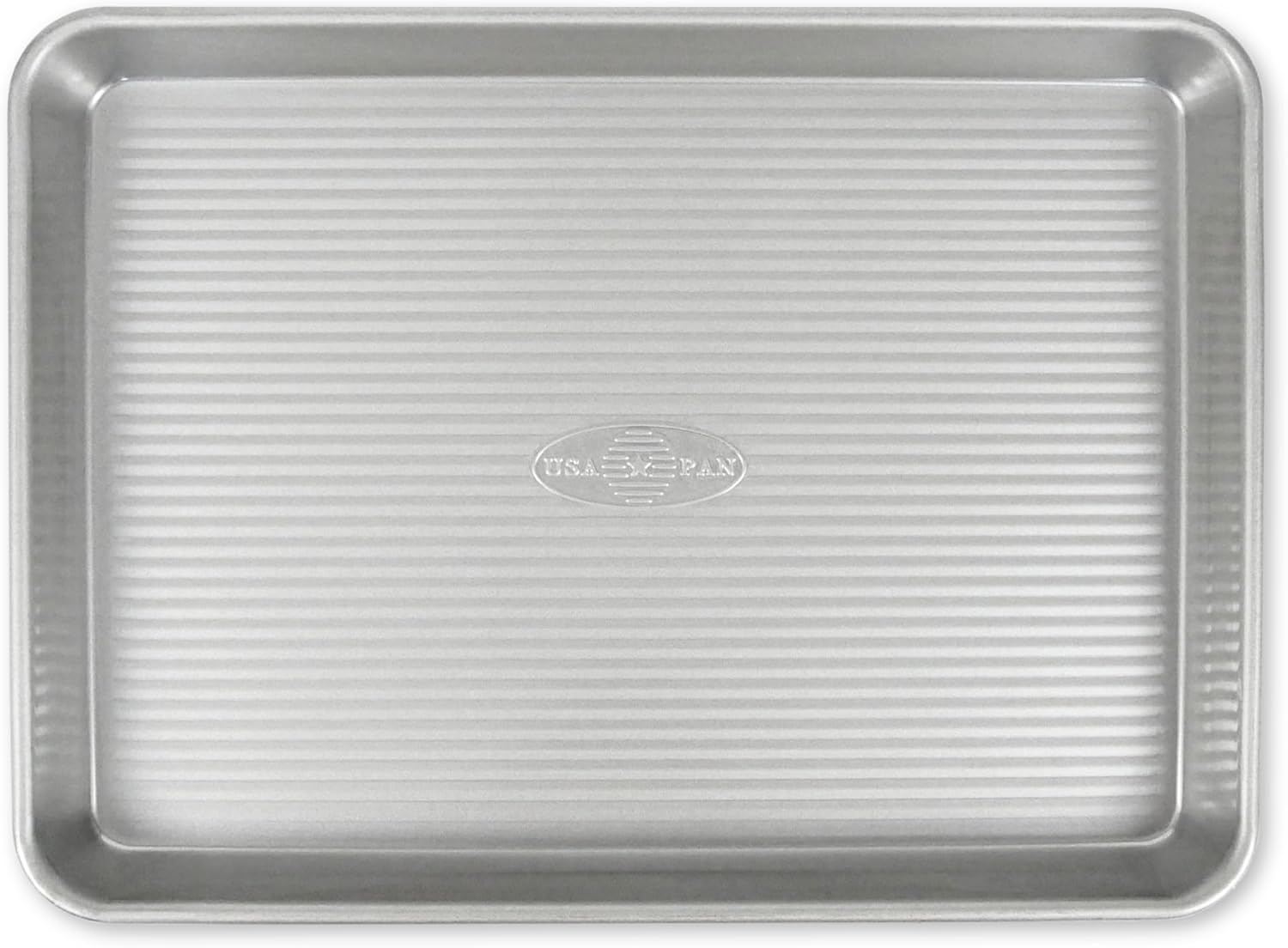 USA Pan Bakeware Nonstick Quarter Sheet Pan - Durable Aluminized Steel | 13 x 9.5 x 1 Inches