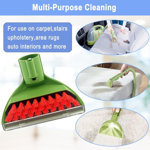Bissell 1400B Little Green Stain Brush Tool - Detachable Replacement for Carpet Cleaners | 5.3" Size