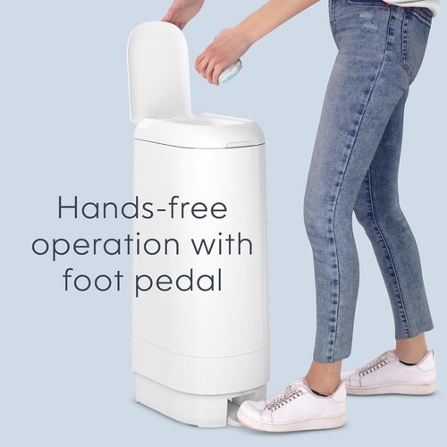Diaper Genie Signature Gift Set - Easy Roll Refill with 48 Bags | Holds Up to 2256 Newborn Diapers