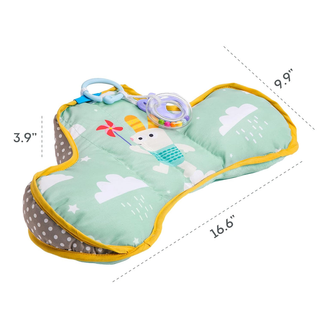 Taf Toys Baby Tummy Time Support Toy - Ergonomic Design for 2-6 Months | Promotes Natural Development
