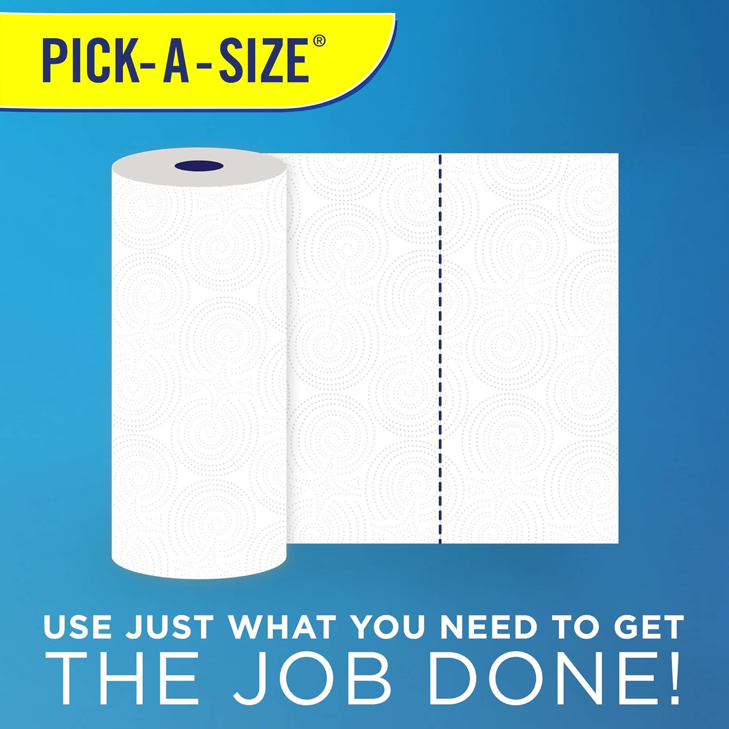 Sparkle Paper Towels - Pick-A-Size, 2 Rolls = 4 Regular Rolls | Pack of 24 for Everyday Value