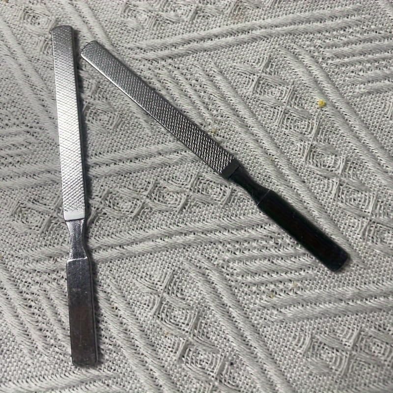 Veloshine Professional Iron Nail Files 2-Piece Manicure Set