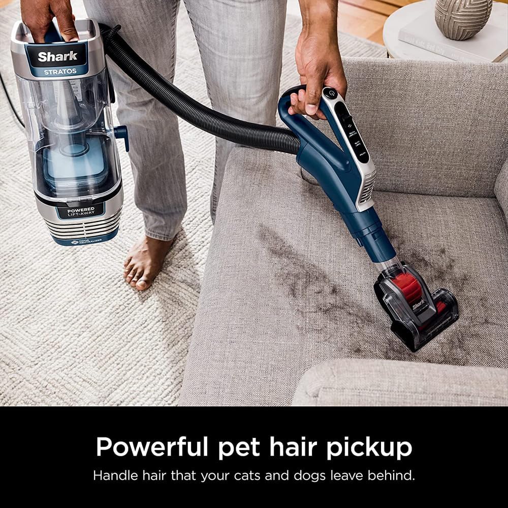 Shark AZ3002 Stratos Upright Vacuum - TruePet Upgrade Bundle with 3-Year Enhanced Protection Pack