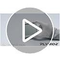 Plymor 3x3 Inch Beveled Glass Mirror | Premium Reflective Table Display