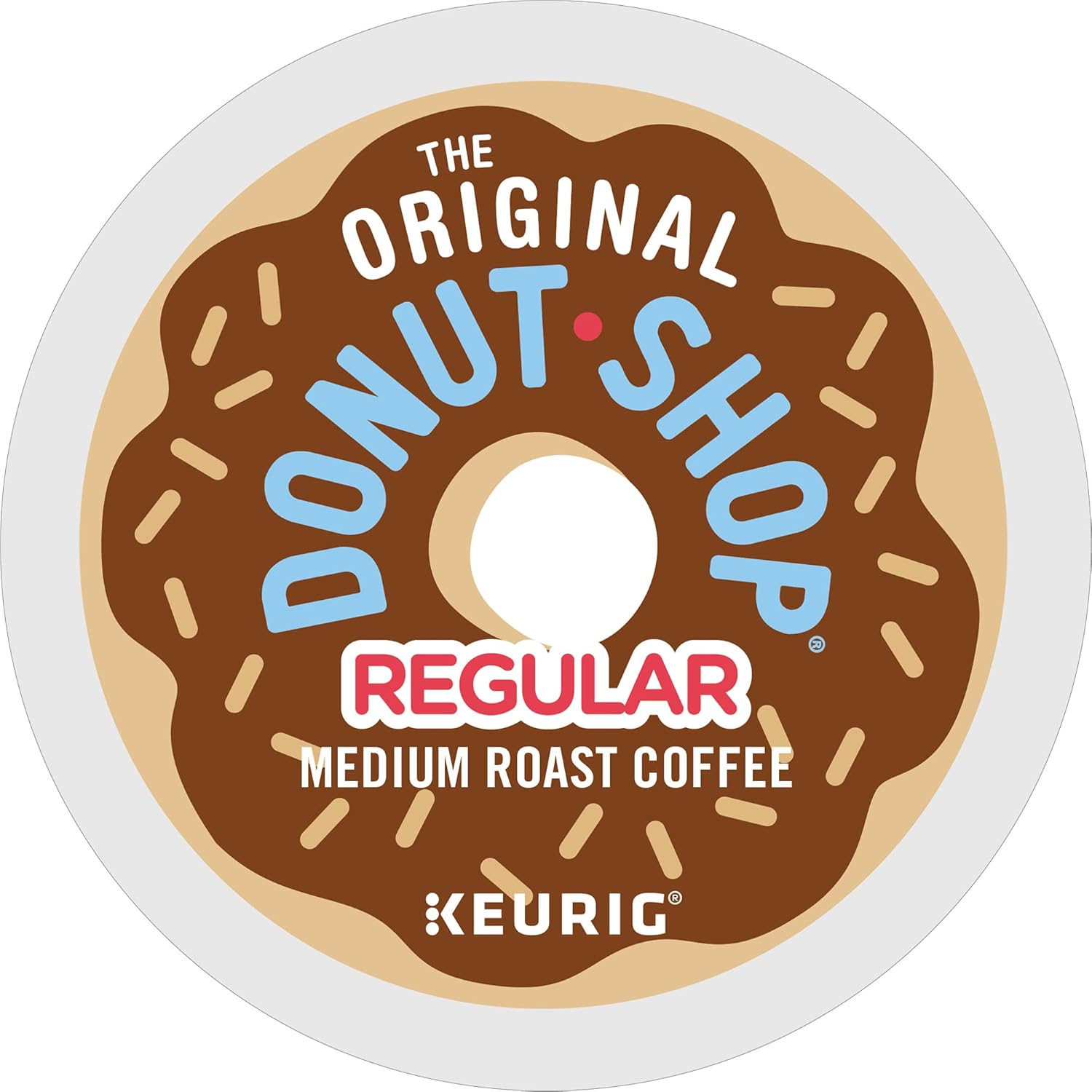 Original Donut Shop K-Cup Pods - Medium Roast Coffee, 60 Count (6 Packs of 10)
