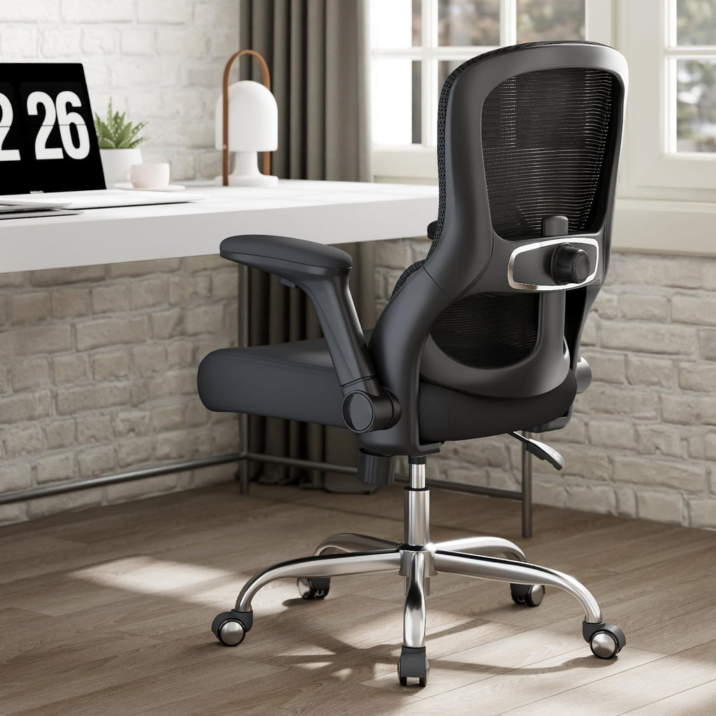 Office Chair - Computer Desk Chairs Comfy, Mesh High-Back Gaming Chair with Adjustable Lumbar Support, Executive Task Chair for Adults