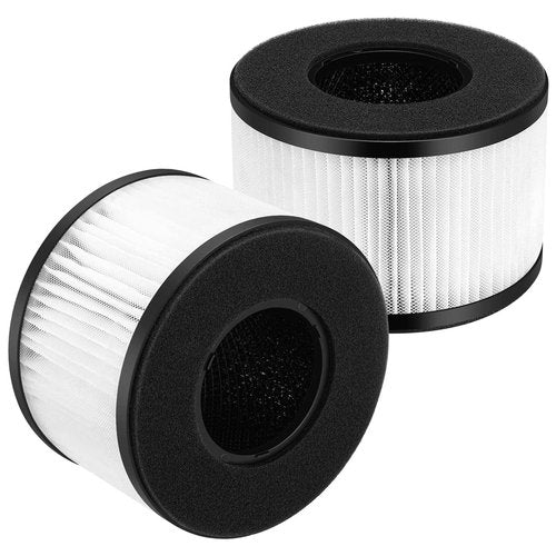 2 Pack BS-03 HEPA Replacement Filter for PARTU BS-03 Part U, Part X and Slevoo BS-03 Air Purifier, 3-in-1 filtration with HEPA Filter, Activated Carbon Filter, NOT FOR BS-01 Model