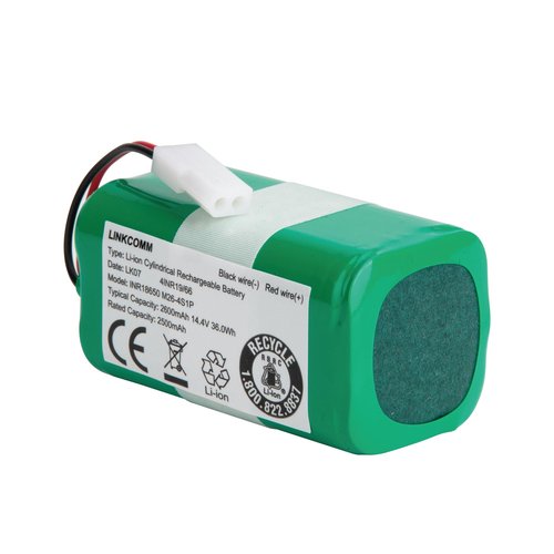 LINKCOMM Battery Replacement for Bissell Robot Vacuum SpinWave 3115, 2859, 28599, 28596, 3347, Model 1625424 Battery