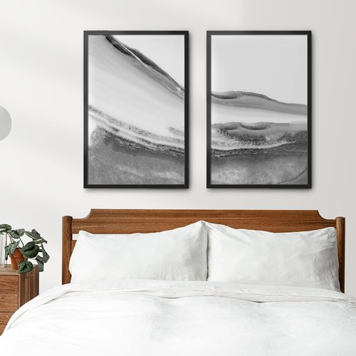 LaVie Home 22x34 Picture Frame - Classic Black Wall Display Frame with HD Plexiglas | Vertical or Horizontal Use
