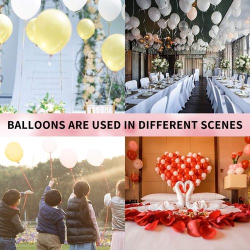 24 Inch Black Latex Balloons by [Brand Name] - 10 Pack for Weddings, Baby Showers & Birthday Parties