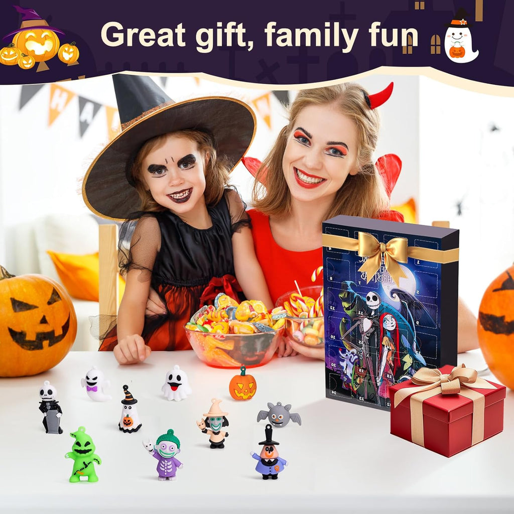 Nightmare Before Christmas Advent Calendar 2025 - 24 Collectible Ornaments for Kids & Adults