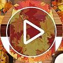Maple Leaves Fall Table Runner - 13x72 Inch Autumn Decor