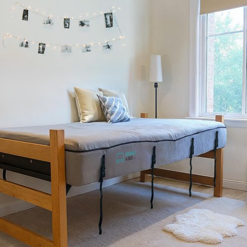 Expand a Bed 3 Inch Twin XL Mattress Topper - Lumbar Support for Back Comfort & Better Sleep | Breathable Medium-Firm Cooling Gel Memory Foam with Washable Cover