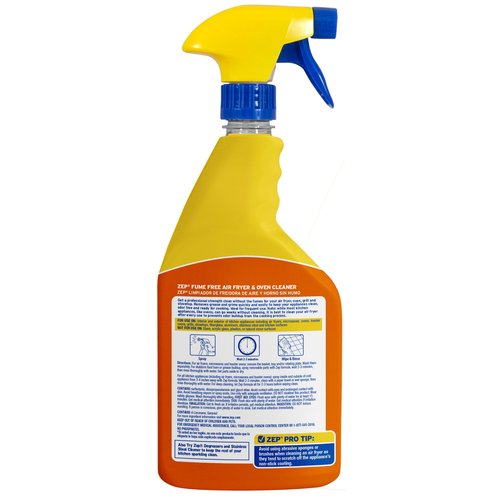 Zep Fume Free Air Fryer & Oven Cleaner, R49312-24 fl oz, Professional Strength Grease Remover, Biodegradable Formula