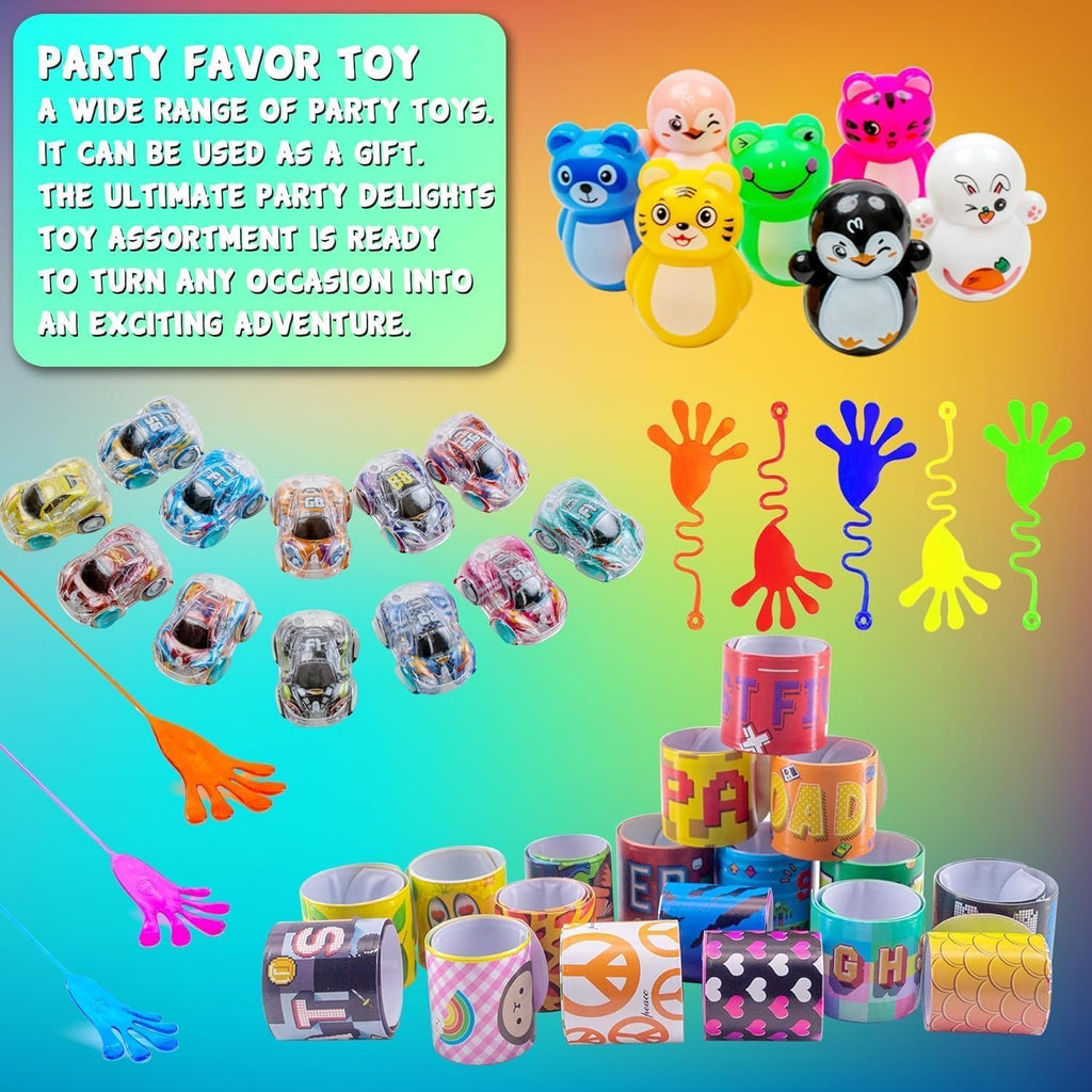 110 PCS Party Favors for Kids | Goodie Bag Stuffers & Treasure Box Toys for Birthdays