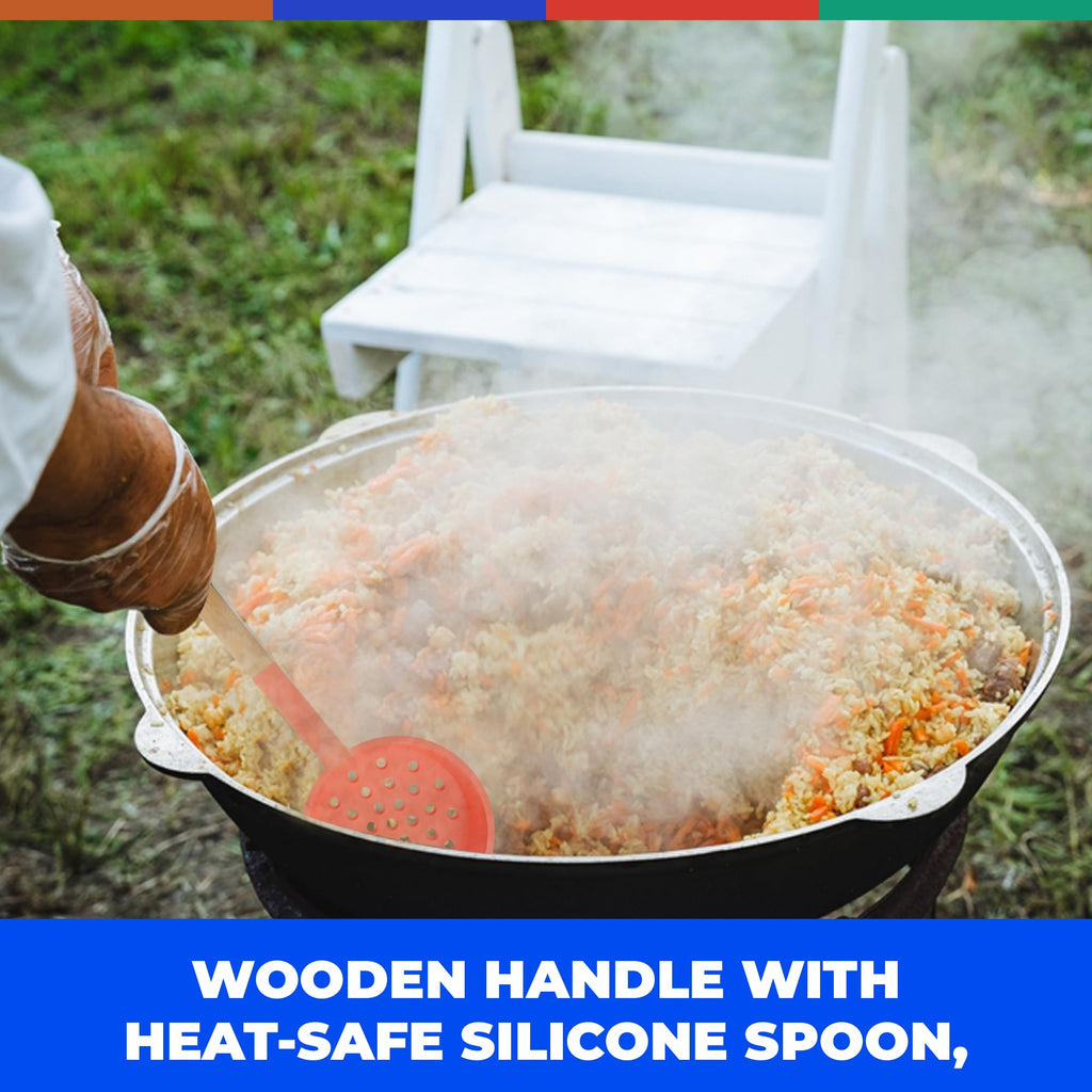 Silicone Portion Control Serving Spoons - 8 Pack: 4 Slotted, 4 Solid, 2 oz, 4 oz, 6 oz, 8 oz - Essential Gastric Bypass Must Haves Spoodle Diet Food Measuring Scoop Weight Loss Surgery Utensils Cups