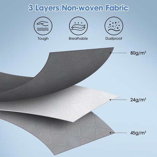 AIOR Storage Bags - 90L Large Foldable Clothes Organizers | Sturdy Zippers & Handles, 2 Pack for Bedding & Blankets