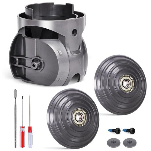 Upgraded Ball Wheel+ High Torque Cleaner Head Connector Compatible with Dyson Outsize/V10/V11/V15/XL Head Cordless Vacuum Replacement Parts 100w Accessories
