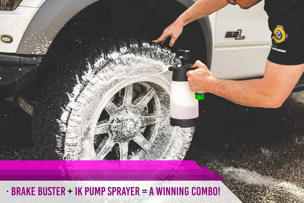 P & S Professional Detail Products - Brake Buster Wheel & Tire Cleaner - Non-Acid Formula, Safe for All Wheel Types - 1 Gallon