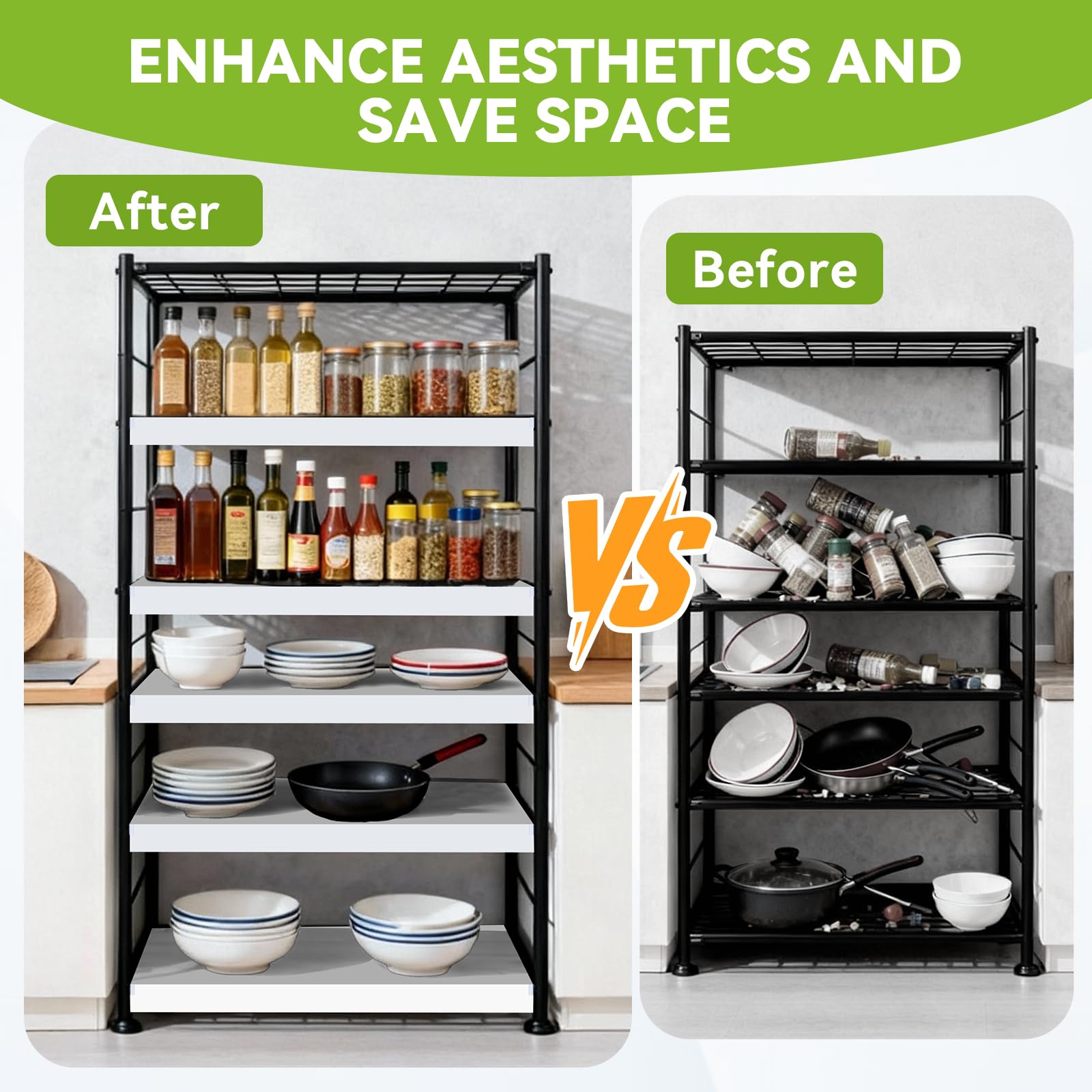 5 PCS Wire Shelf Covers,24*12 Wire Rack Covers for Shelves,0.31in Thick PVC Wood-Look Faux Shelf Cover for Wires Shelving,Moisture Resistant Durable,Easy to Cut Install,Shelves Cover for Pantry Closet