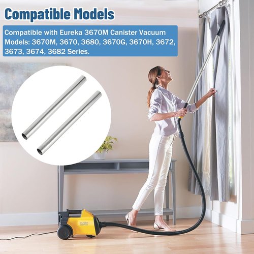 Eureka Vacuum Extension Wand Hose - Compatible with Mighty Mite Models | 2-Pack Attachments