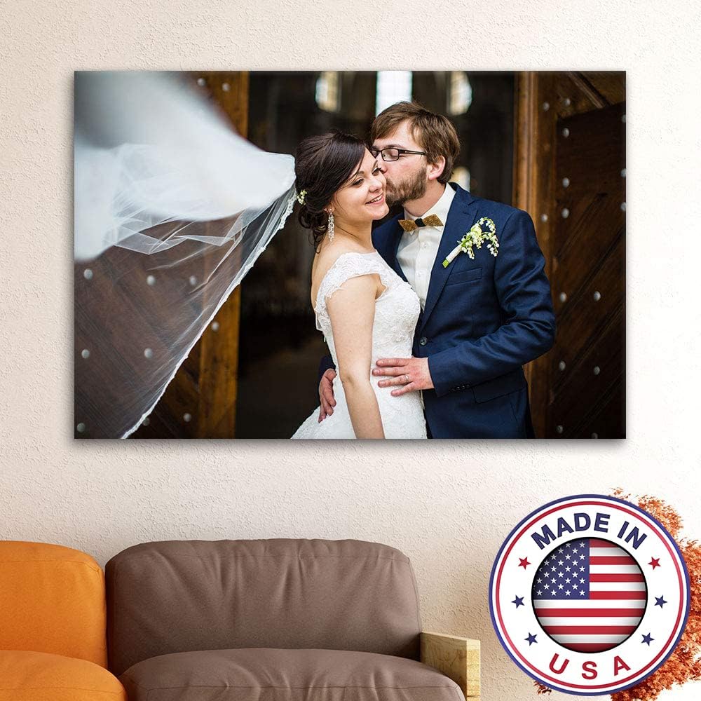 wall26 Personalized Canvas Print - Custom Photo Wall Art | Digitally Printed (16" x 24")