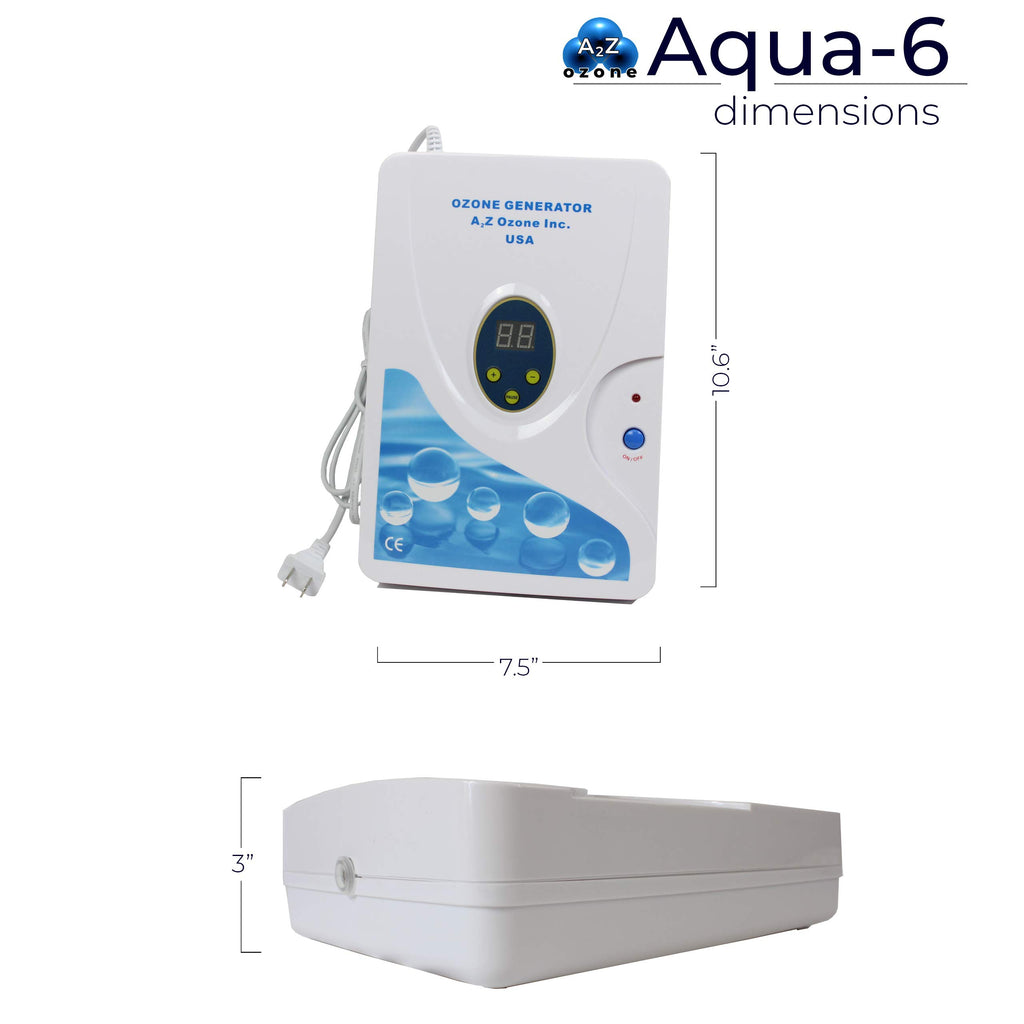 Aqua-6, 120 mg/hour Water Ozone Generator