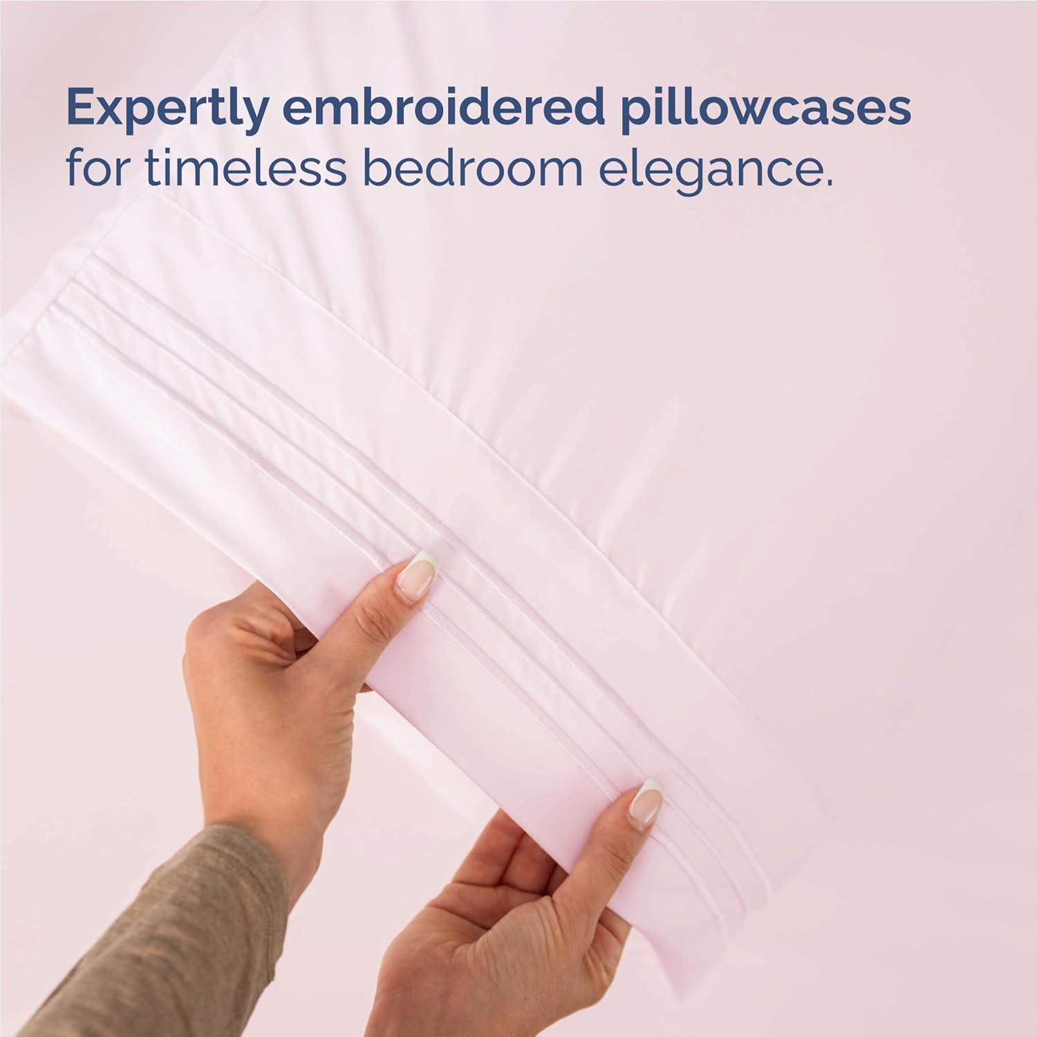 Skiennix Full Size 4 Piece Sheet Set - Comfy Cooling Bed Sheets - Luxury Lavender Pink Bedding with Deep Pockets