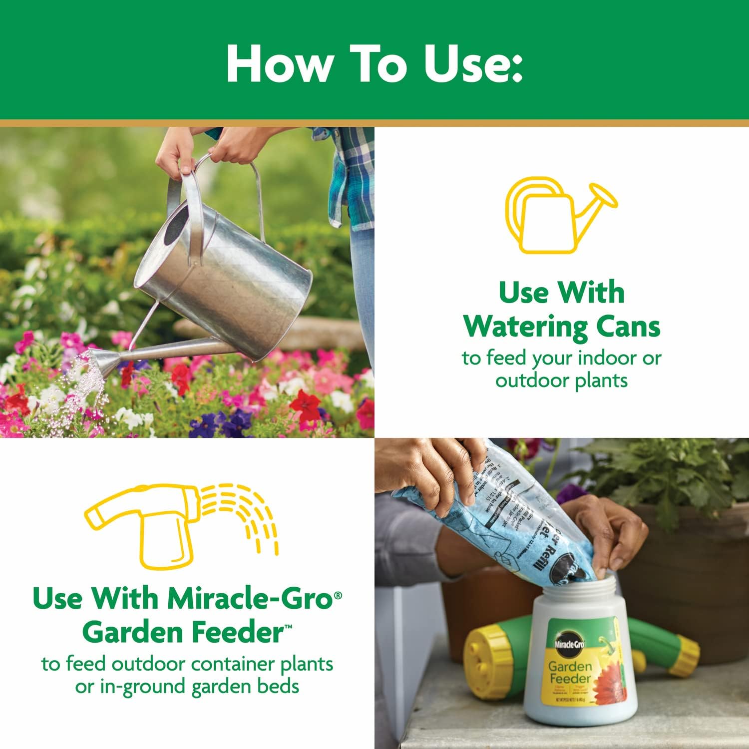 Miracle-Gro All-Purpose Plant Food - Water Soluble Fertilizer for Indoor & Outdoor Plants | 5.5 lbs