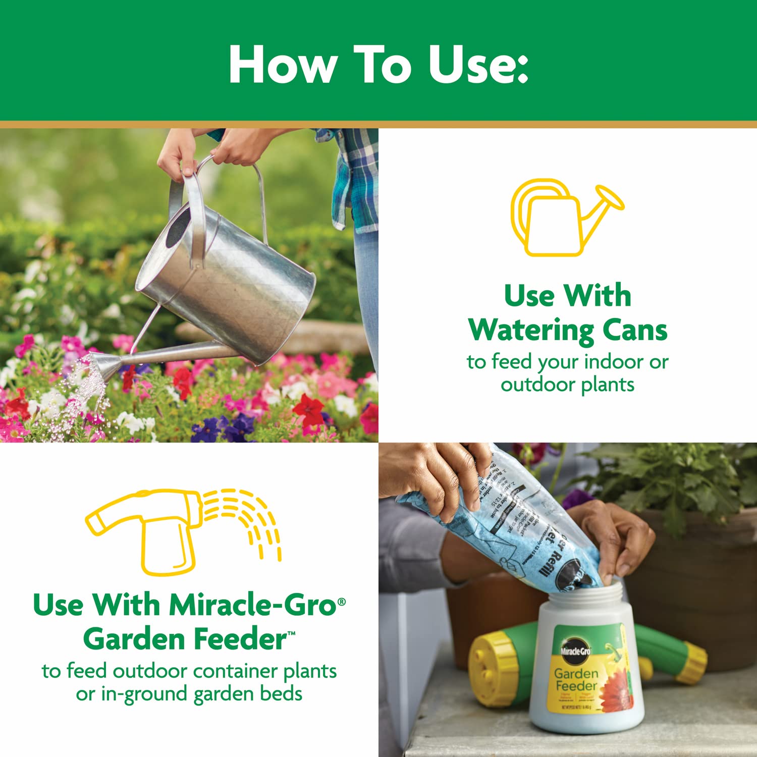 Miracle-Gro All-Purpose Plant Food - Water Soluble Fertilizer for Indoor & Outdoor Plants | 6.25 lbs