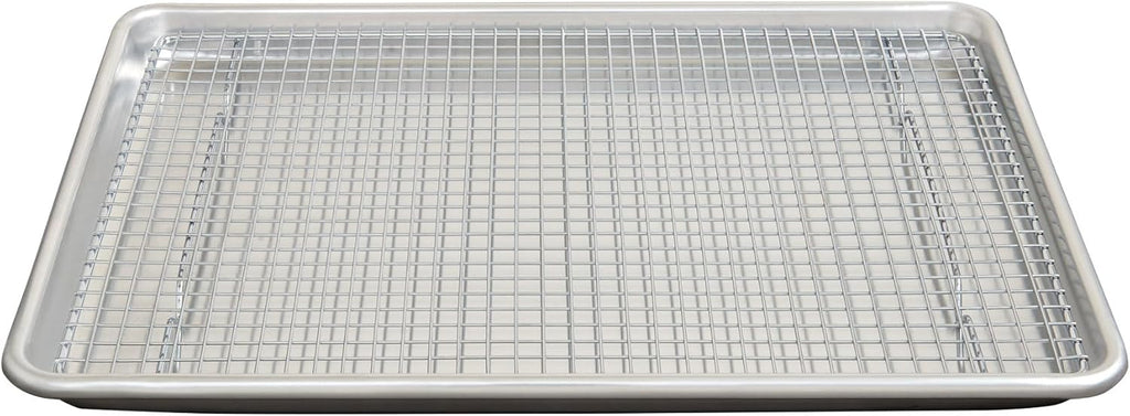 Mrs. Anderson's Baking Cooling Rack - Heavy Duty Steel for Half Sheet Pans | 16.5 x 11.875 x 0.625 Inches