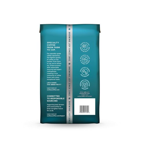 Caribou Coffee Light Roast Ground Coffee - 100% Arabica Daybreak Morning Blend, 20 Ounce Bag
