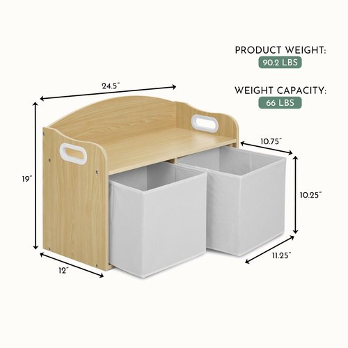Evolur Buy Buy Baby Playthings Storage Bench