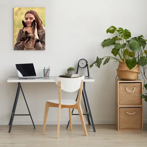 Custom Canvas Prints - Personalized Wall Art for Home Decor | 8x8 Inch Photo Canvas for Gifts