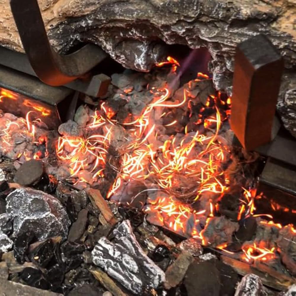 Midwest Hearth Glowing Metallic Ember Kit | Premium Quality Fire Enhancer - Made in USA