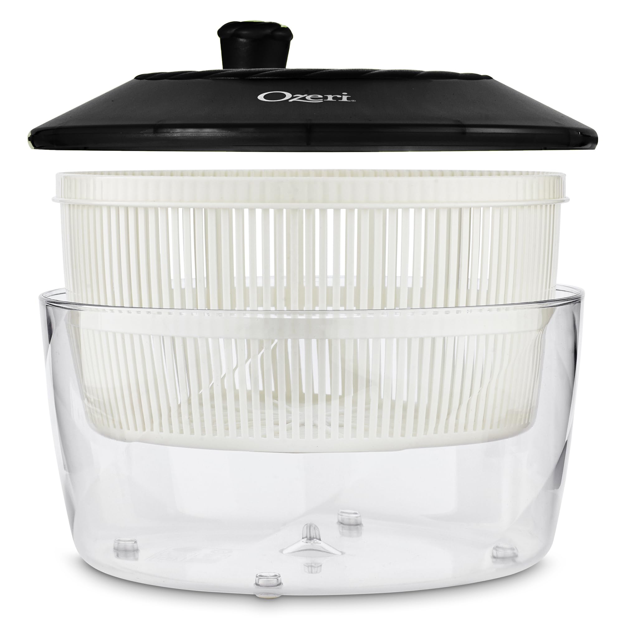 Ozeri Italian Made Fresca Salad Spinner and Serving Bowl, BPA-Free