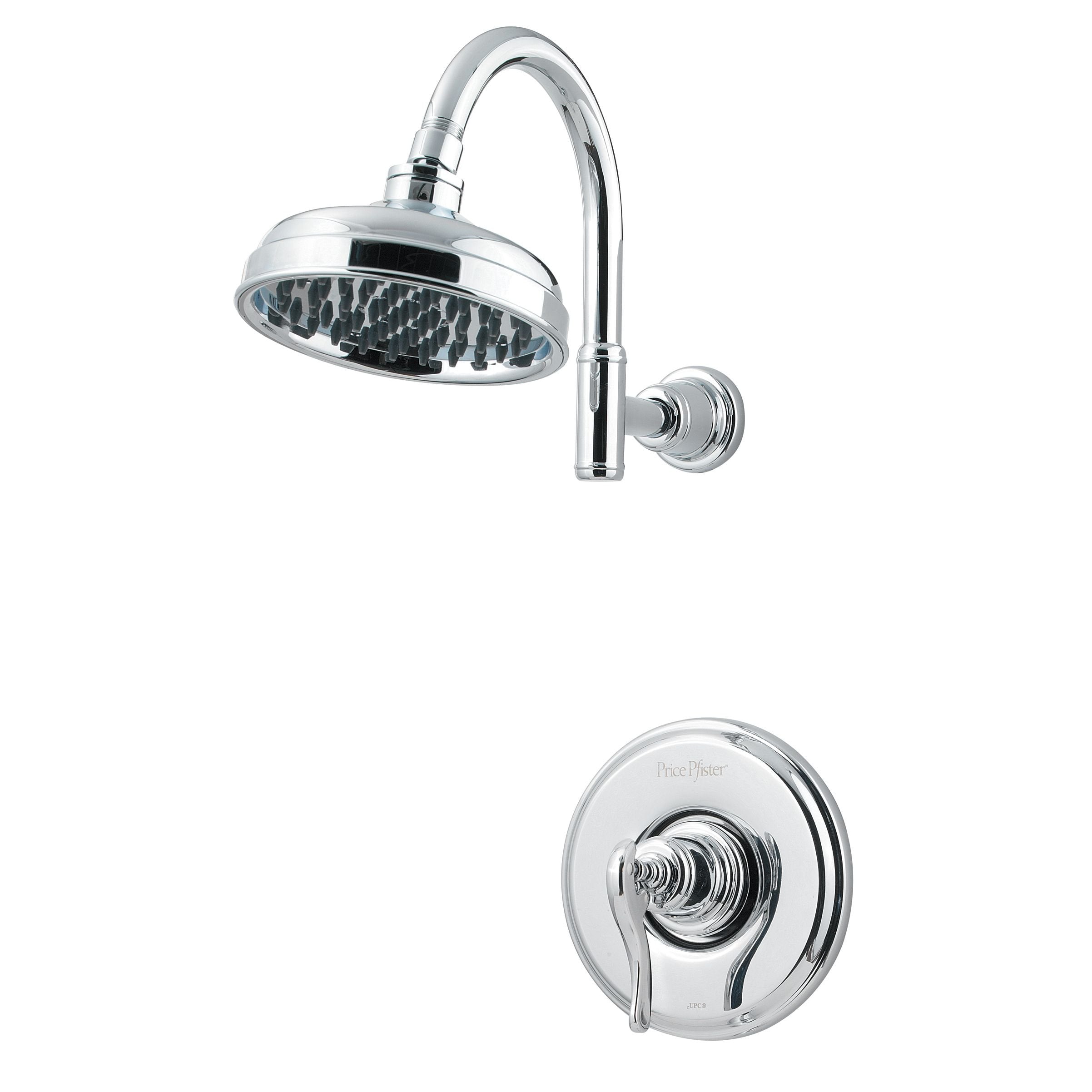Pfister LG89-7YPC Ashfield Shower Only Trim Kit 1.8 gpm Polished Chrome