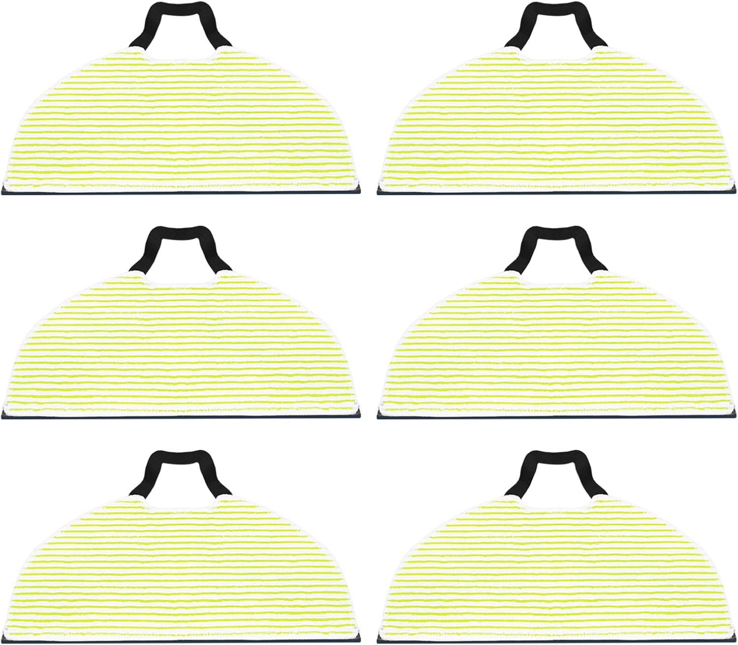 Shark 6-Pack Mop Pads - Compatible with Matrix Plus AI Ultra Robot Vacuums | AV2610WA, RV2610WA, RV2610BTUS, AV2620WA, AV2630WA, RV2410WD, RV2402WD