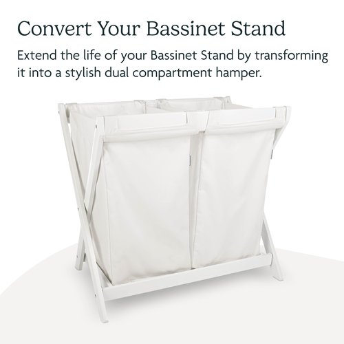 UPPAbaby Bassinet Stand Hamper Insert / Dual-Compartment and Carry Handles / Durable Construction