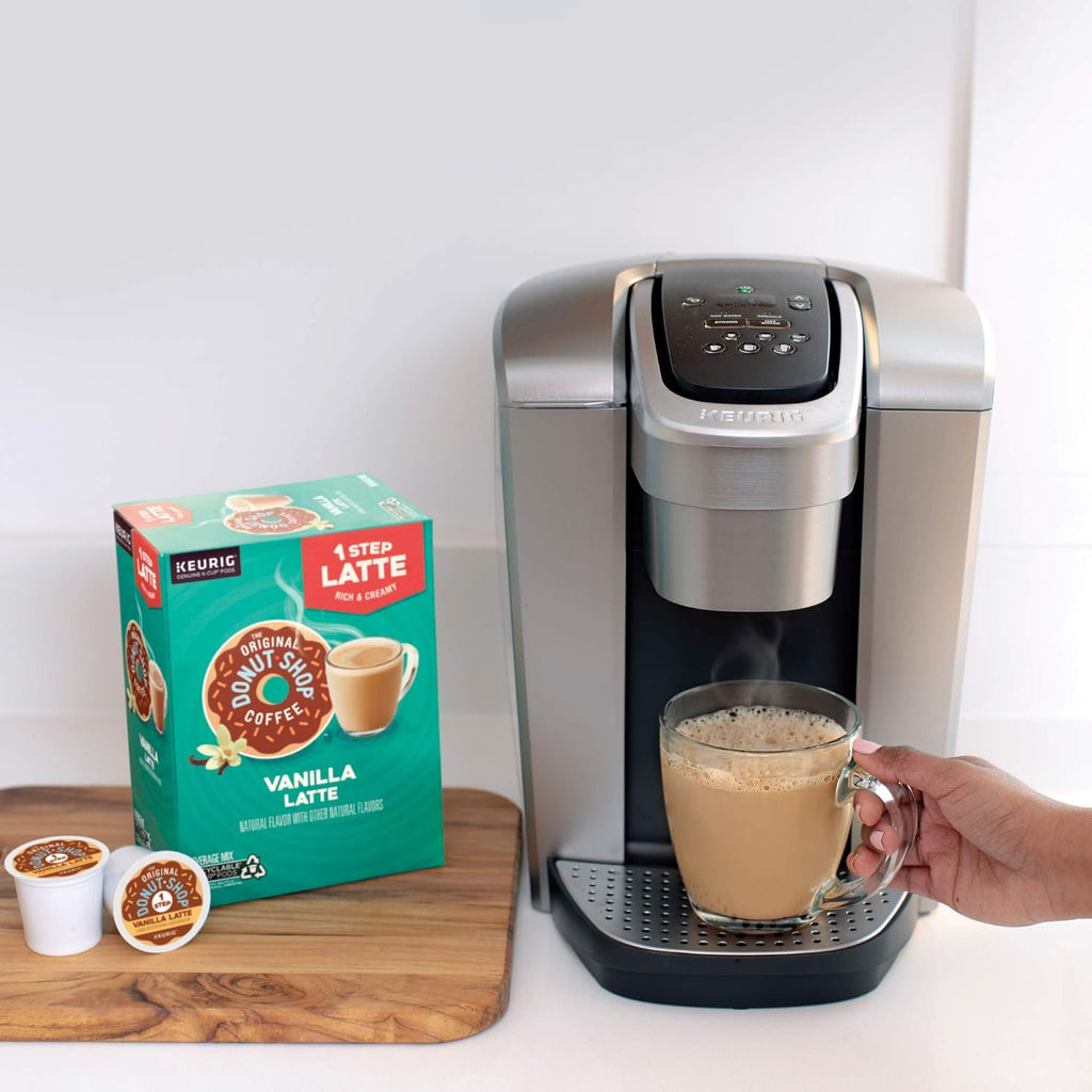 Original Donut Shop Vanilla Latte K-Cup Pods - Flavored Coffee, 20 Count, Perfect for Keurig