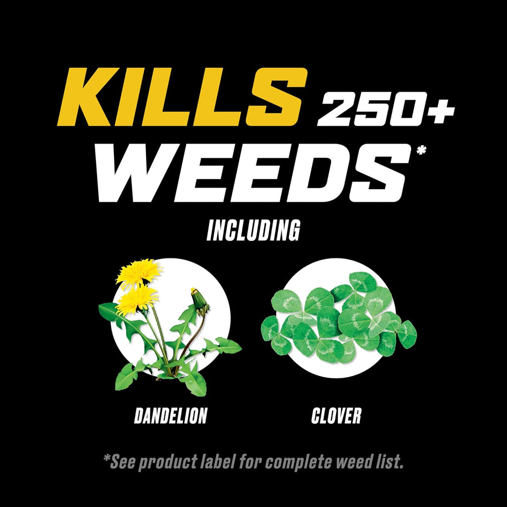 Ortho WeedClear Weed Killer Concentrate - Effectively Kills Dandelions & Clover | 1 Gallon