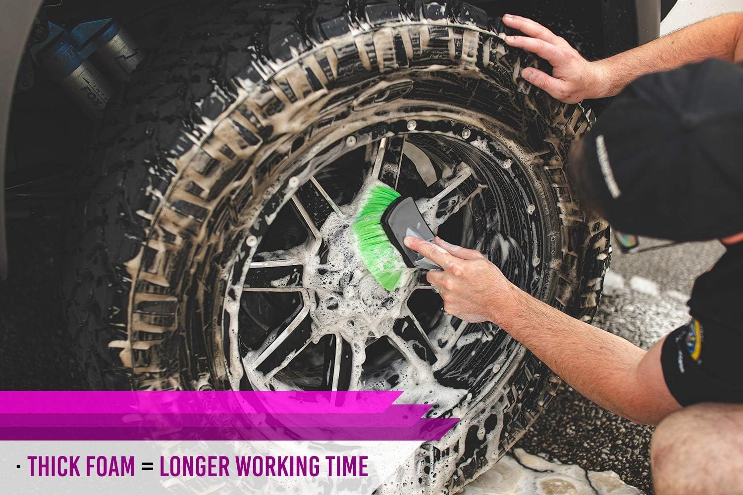 P & S Professional Detail Products - Brake Buster Wheel & Tire Cleaner - Non-Acid Formula, Safe for All Wheel Types - 1 Gallon