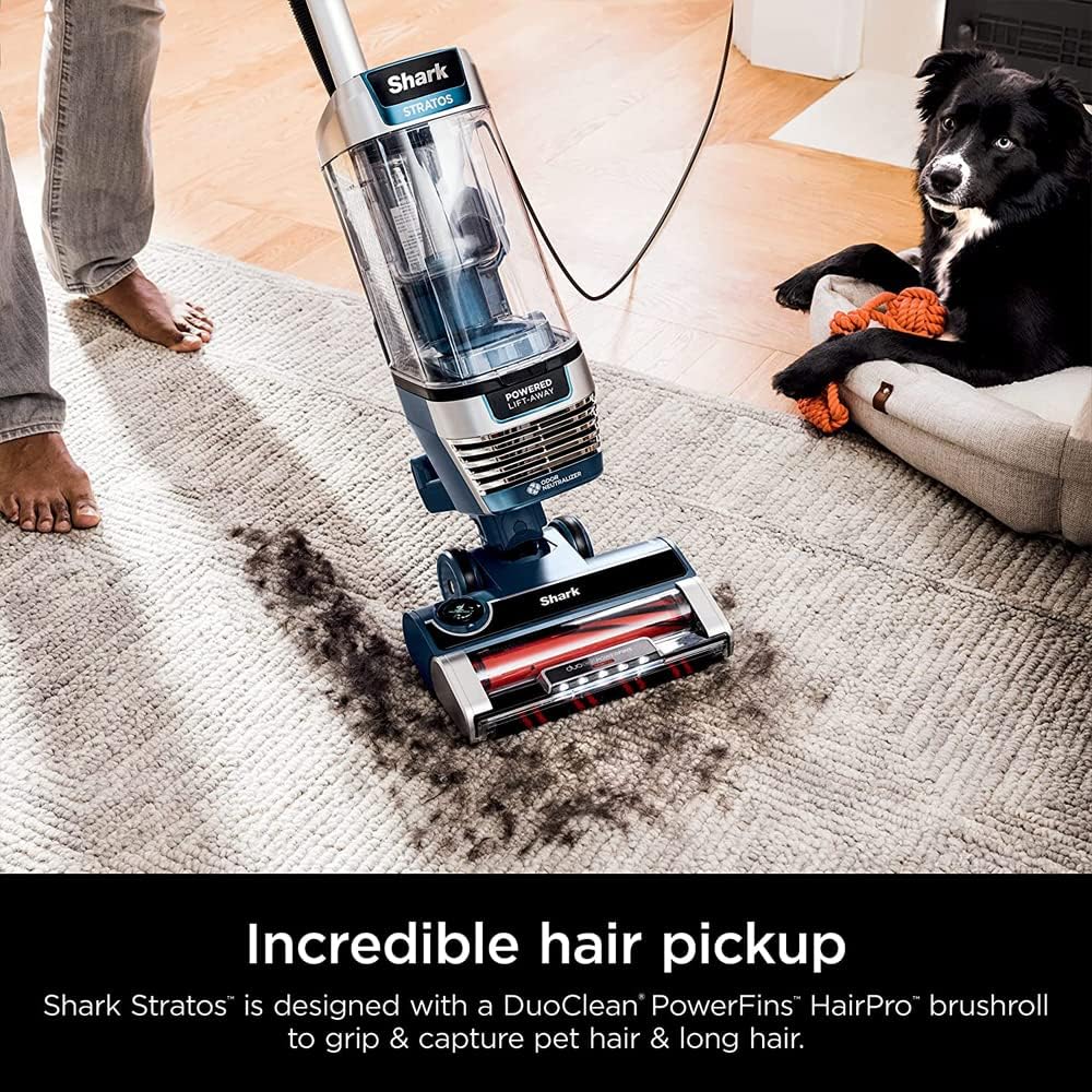 Shark AZ3002 Stratos Upright Vacuum - TruePet Upgrade Bundle with 3-Year Enhanced Protection Pack