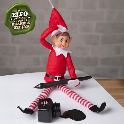 Christmas Elf Behaving Badly Plush Toy - Naughty Bendy Doll | 12-Inch Novelty Christmas Decor