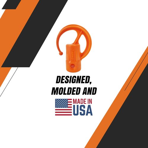 DAULT Heavy Duty Garage Storage Hooks - American-Made Tool Organizer for Stihl Kombi Attachments | Set of 3