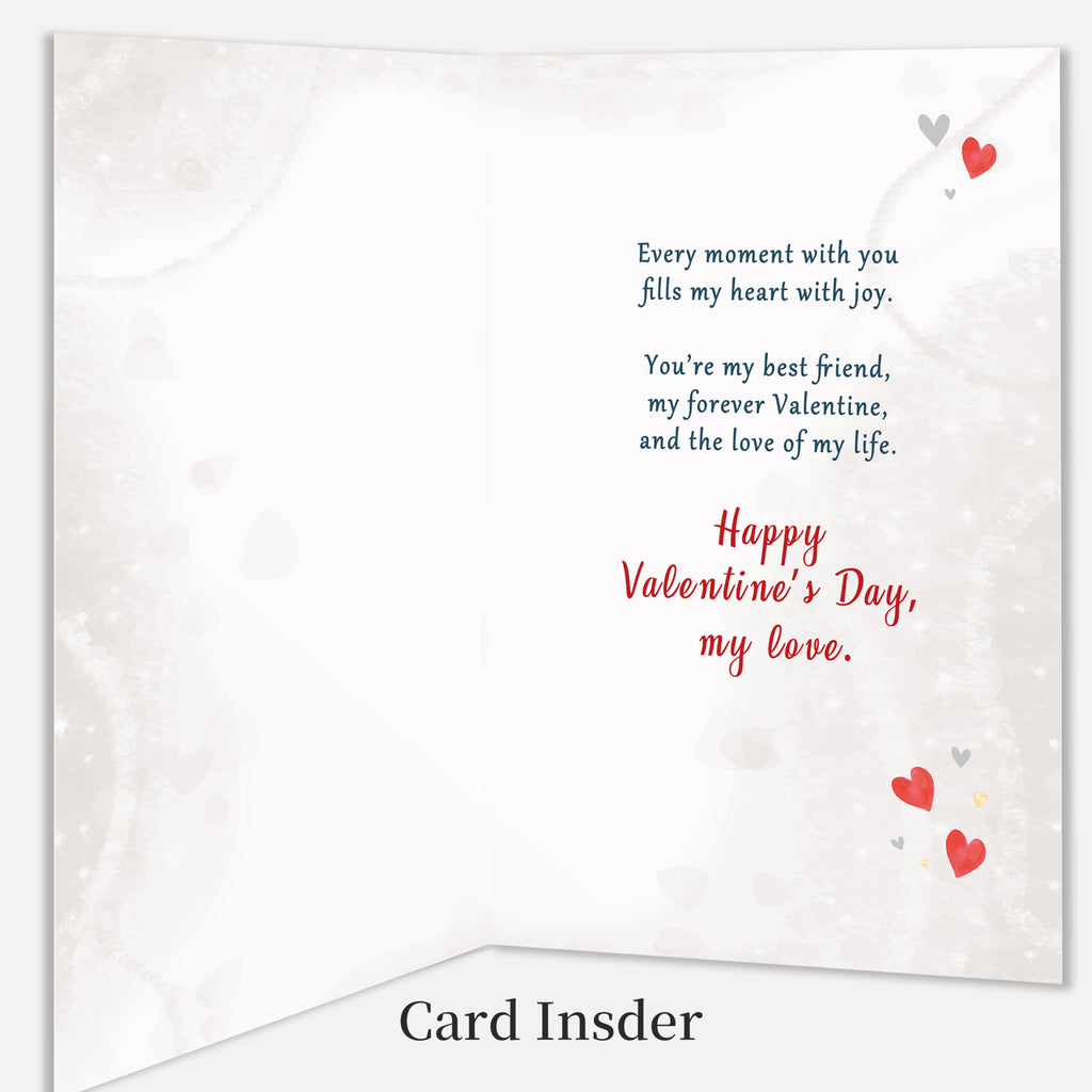 Beixian Valentines Day Cards Gifts for Husband from Wife, Funny Husband Valentines Day Card Gift for Him-8x5.3 Inches, Double-Sided