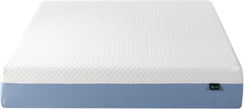 Zinus 10 Inch Full Memory Foam Mattress - Cooling Comfort, Fiberglass Free, Medium Feel, Safe Materials