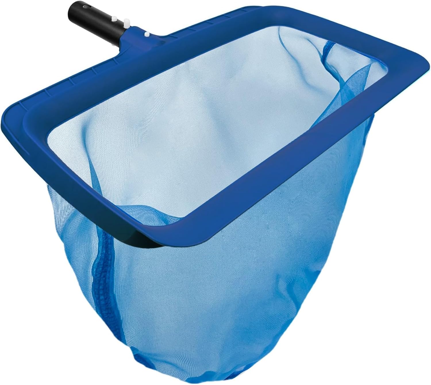 Poolvio Professional Pool Skimmer Net - Heavy Duty Nylon Mesh with Extra Wide Scoop Edge for Efficient Cleaning