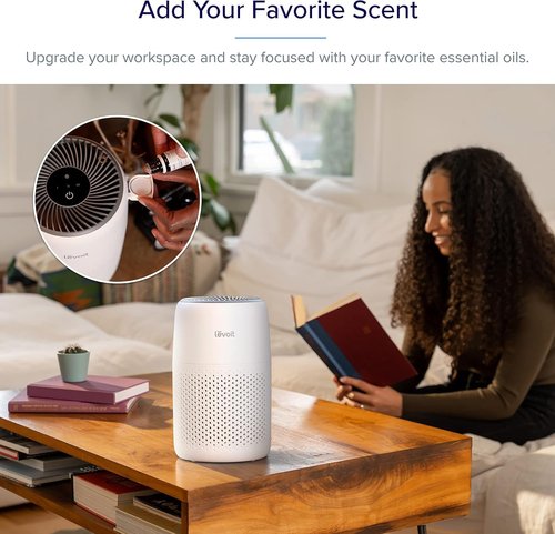LEVOIT Air Purifier Core Mini | LV-H128 Essential Oil Replacement Aroma Pads - 12 Pack